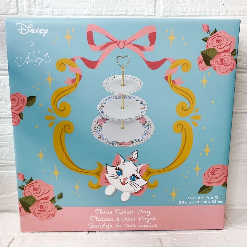 New Disney Tiered Tray The Aristocats By Ann Shen - Picture 1 of 12